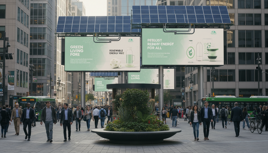 Sustainability in OOH Advertising: Eco-Friendly Strategies for Brands