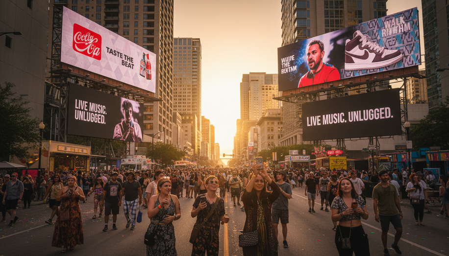Elevating Events: How OOH Advertising Transforms Brand Presence into Unforgettable Experiences