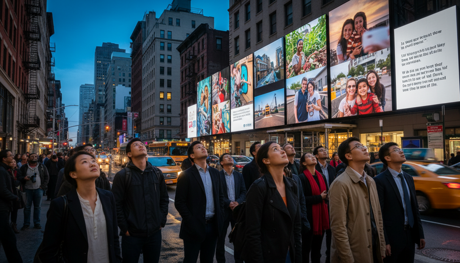 Harnessing User-Generated Content in OOH Campaigns