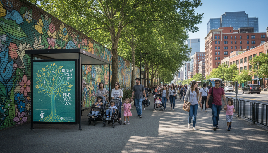 Reimagining Public Spaces: The Role of OOH Advertising in Urban Renewal