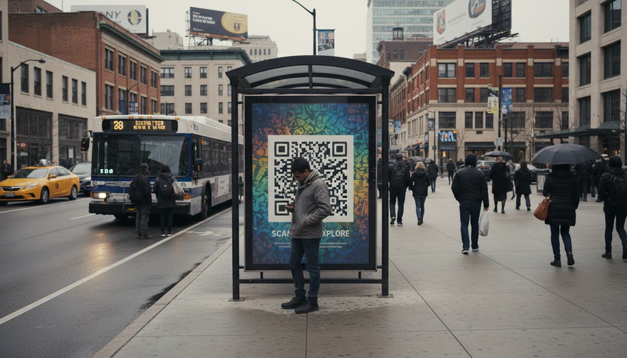 The Power of QR Codes in OOH Advertising: Driving Engagement and Measurable ROI