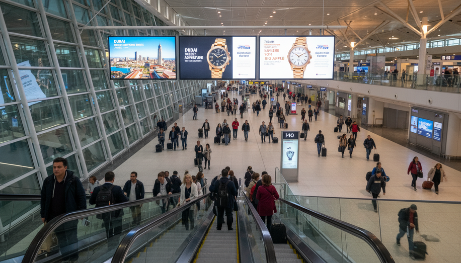 Airport Advertising: Capturing the Attention of Travelers