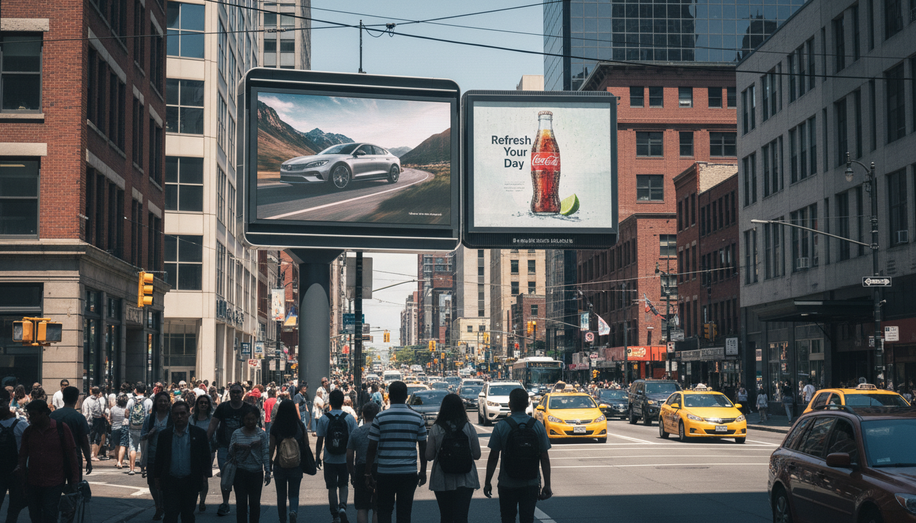 Revamping Traditional Billboards: A Look at Hybrid Advertising