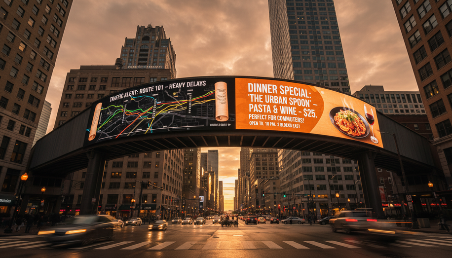 Leveraging Digital Billboards for Real-Time Marketing