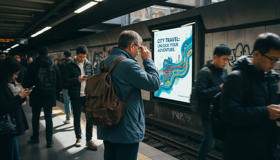 Transit Advertising: The Daily Commute's Captive Audience and Unique Engagement