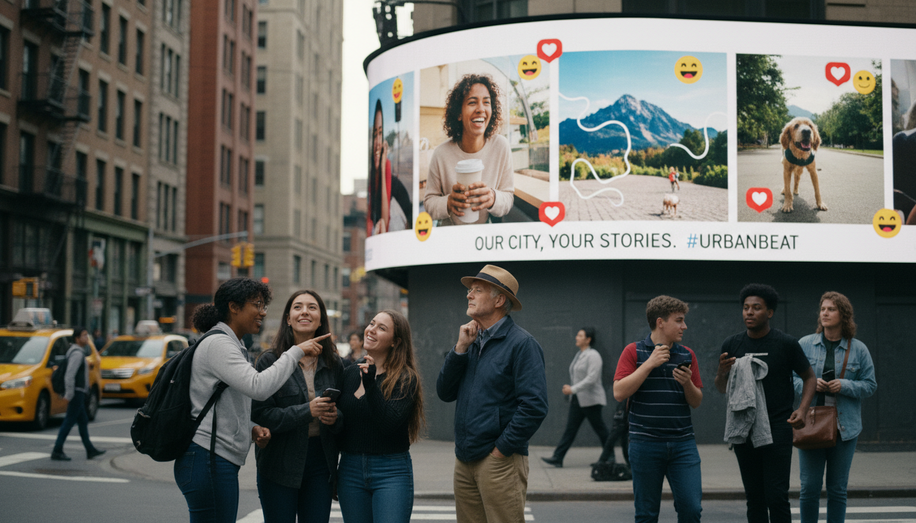 Leveraging User-Generated Content (UGC) on Digital Billboards: Authenticity in OOH