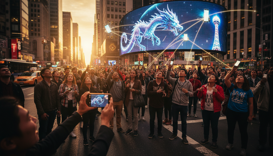 Beyond the Screen: How Augmented Reality is Transforming OOH Engagement