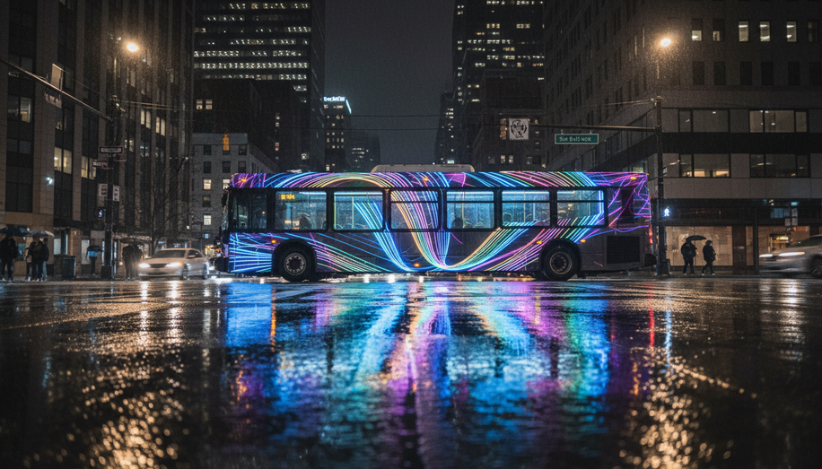 Bus Wraps: Dynamic Canvases for Immersive Brand Experiences