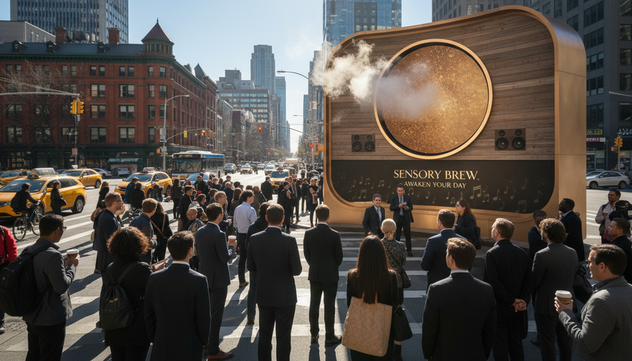 Beyond Sight: Engaging Multiple Senses with Experiential OOH Campaigns