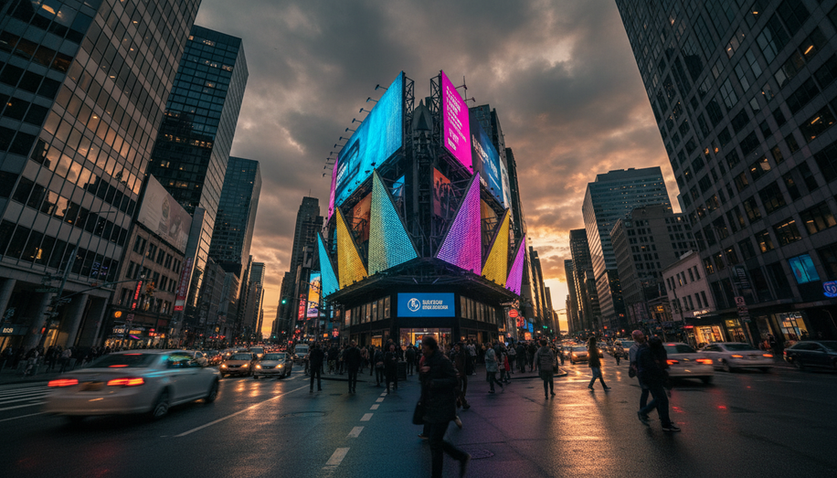 Kinetic Displays: Redefining Out-of-Home Advertising with Tangible Motion and Technology