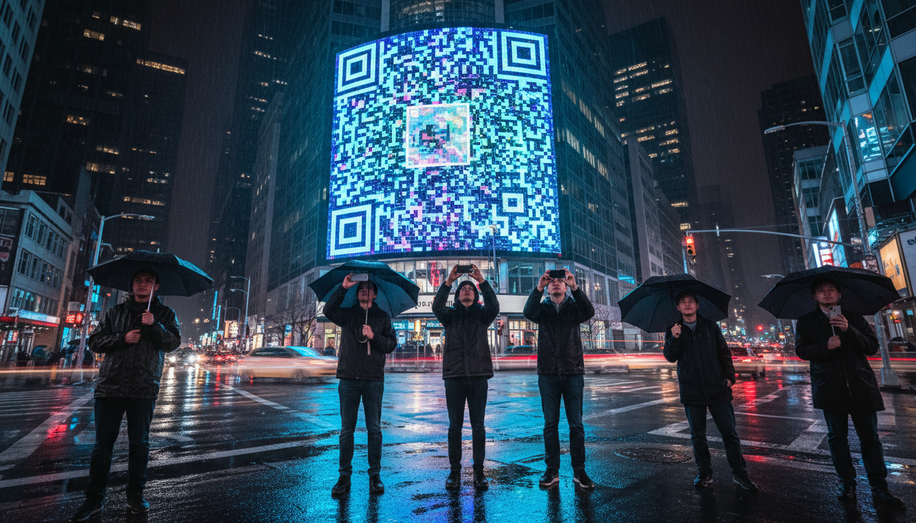 The Evolution of OOH: From Awareness to Action with QR, NFC, and AR for Direct Response