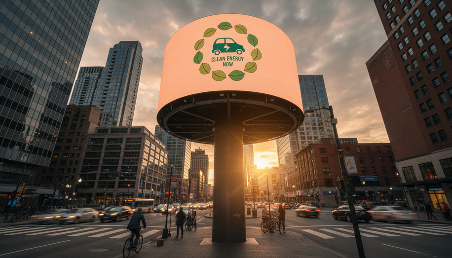 Out-of-Home Advertising's Green Revolution: Sustainable Materials, Energy Efficiency, and Carbon Offsetting