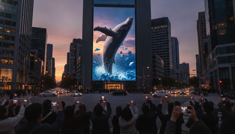 How 3D Anamorphic Illusions are Redefining Outdoor Advertising